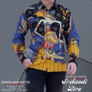 Kemeja Batik Pria Lengan Panjang | Hem Cowok Lapis Furing | Batik Katun Halus Premium