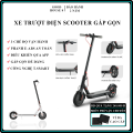 Xe điện mini E-Scooter phiên bản cao cấp dễ dàng gấp gọn, bánh xe 8 inch, động cơ mạnh mẽ sử dụng pin điện thế hệ mới nhất, BH 2 năm. 