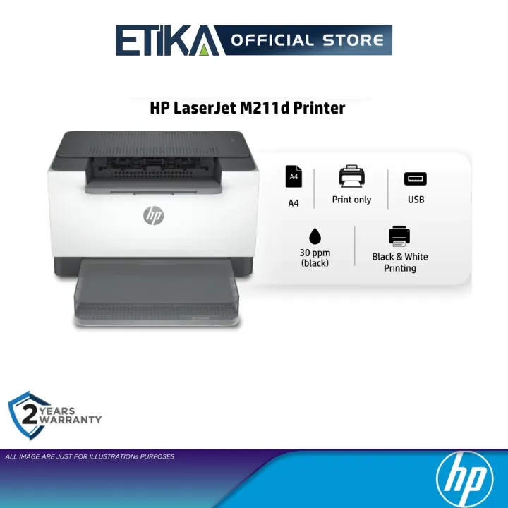 HP LaserJet M211d Printer | Print, Duplex | Print Speed Upto 29ppm | Monthly Duty Cycle : Up to 20,000 pages