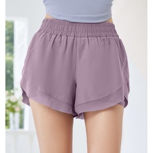 Sports Shorts Women with Pocket Quick Drying Breathable Running Cycling Yoga Fitness Workout Gym