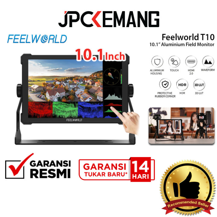 Feelworld T10 10.1" FHD Touchscreen Camera Field LED Monitor