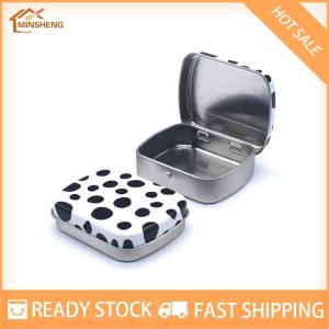 MIH ✨ COD ✨ กล่องลูกกวาดมิ้นท์กล่องเหล็กขนาดเล็กกล่องใส่ลูกอมขนาดเล็กกล่องใส่ลูกกวาดขนาดเล็กกล่องสำหรับรักษาอาการเมาค้าง