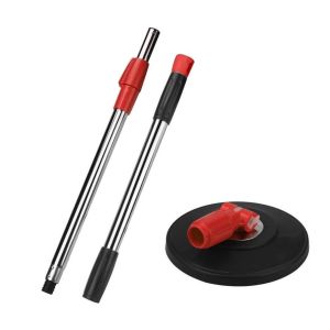 Floor Cleaning Mop 360 Degree Rotating Mop Pole Thickened Stainless Steel Retractable Spin Mop