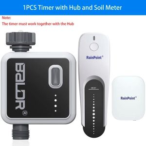 New 4 AA batery Powered vườn thông minh bộ điều khiển tưới nước Wifi hẹn giờ tưới nước tưới tự động tưới nước bằng lít và thời gian