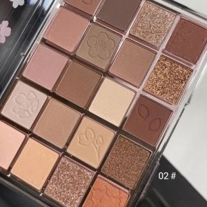 Dorisna New 20 Colors Glitter Eyeshadow Palette Portable Makeup Matte Shimmer Eye Shadow Shiny Long Lasting Natural Eyeshadow Cosmetics for Beginner