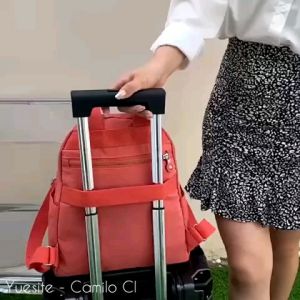 TAS RANSEL WANITA KOREA BACKPACK SEKOLAH IMPORT ANTI AIR YUESITE Y98010