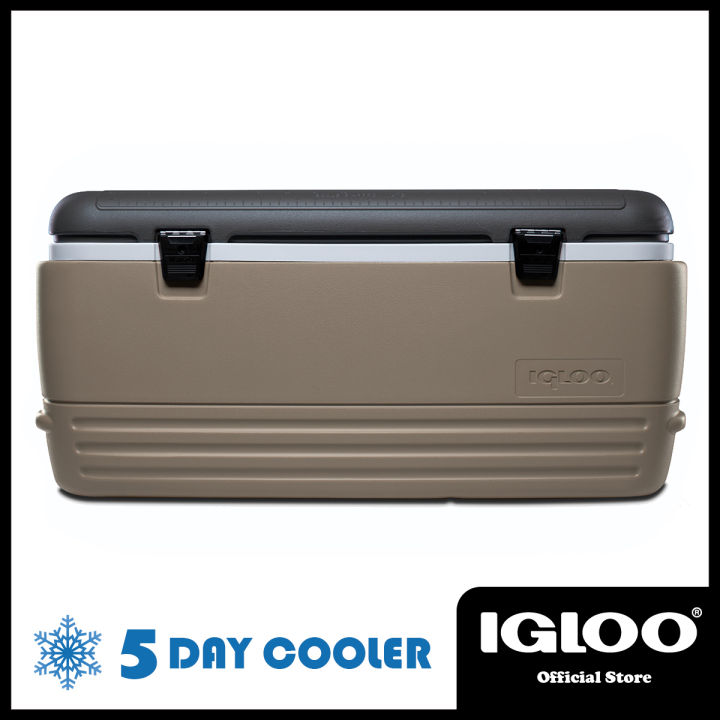 Igloo Maxcold 120 Qt. Cooler (Sandstone/Carbonite) | Lazada PH