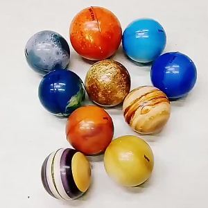 10PCS Solar System Planet Toys Stress Balls Soft Sensory Educational Toy Gift for Kids s