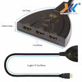hdmi เข้า 3 ออก 1 HDMI Switcher HDMI Splitter in 3 out1 อุปกรณ์เพิ่มช่อง Hdmi. 
