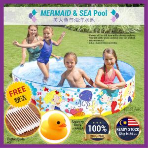 INTEX Ocean Childrens Swimming Pool Toy Baby Swimming Pool Mainan Kolam Renang Budak Mandi 56452 海洋硬胶水池儿童游泳池