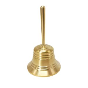 RBJ4 with Bell Clapper Solid Brass Call Bell Sound-producing Polishing Hand Bell Childrens Bell Toys Crisp Sound Dining Bell Restaurant
