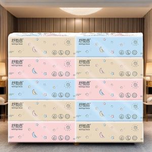 พร้อมส่ง ✨  กระดาษทิชชู่ กระดาษทิชชู่หนา ไม่มีฝุ่น ไม่มีขน ราคาถูก [1 แพ็คยก 5 แพ็ค]