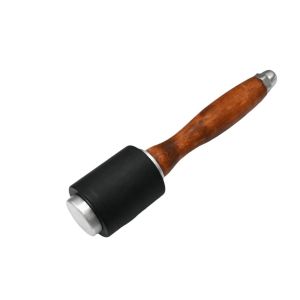 COUPLECOL Tay cầm gỗ Mallet Búa nylon Chắc chắn Đồ da Búa khắc da nghệ thuật Tự làm Ổn định Búa khắc da nylon Khắc