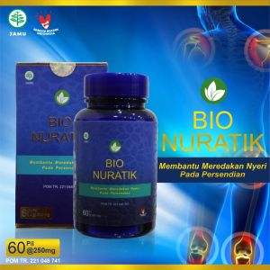 BIO NURATIK OBAT HERBAL ASLI UNTUK NYERI SENDI REMATIK DAN ASAM URAT 100% BPOM HALAL