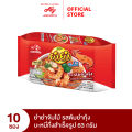 YumYum ยำยำจัมโบ้ รสต้มยำกุ้ง 63 กรัม แพ็ก 10 ซอง. 