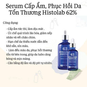 Tinh Chất Cấp Ẩm Phục Hồi Sáng Da Histolab Hyaluron và Vitamin C 50ml