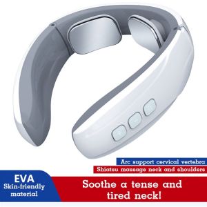 Cervical vertebra massage instrument household electric intelligent pulse electromagnetic