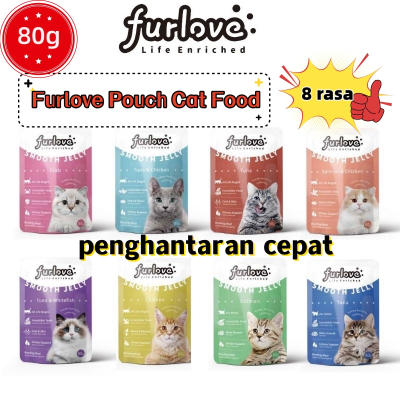 Forlove อาหารแมวชนิดเปียก สำหรับแมวโต ขนาด 80 กรัม ของแท้ 100%