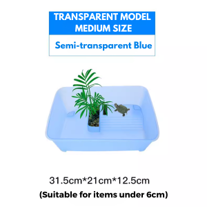 YEE Turtle Tank Tortoise Tank With Super Large Scape Thickened Material Firm & Durable | Aquarium Tank