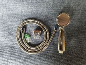 Bộ Vòi Hoa Sen Tắm Visenta Nhựa ABS Mạ Crom Bóng Cao Cấp Ren 21 ST01
