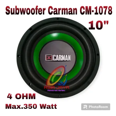 Speaker 10 inch SUBWOOFER CARMAN CM1078 CM 1078