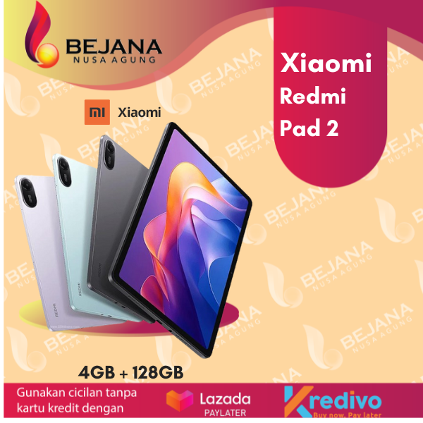 Xiaomi Redmi Pad 2 ( Ram 4GB + Rom 128GB ) Garansi Resmi Tablet 11