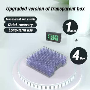 1PC Reusable Silica Gel Desiccant Moisture Absorber Dehumidifier with Color Changing Indicating For Camera and others 硅胶颗粒盒