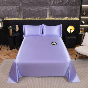 SUNLIGHT HOME Cooling Waterproof BedsheetSolid Color Flat Bed SheetBreathable Mattress Protector