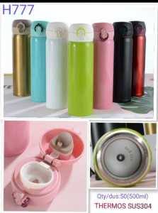Botol Termos Tumbler Travel Stainless Steel Botol Tumbler 500 ml H-667