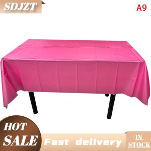 SDJZT Napkin bàn huỳnh quang 54x108 inch phát sáng trong bóng tối khăn trải bàn neon đồ trang trí tiệc dễ vệ sinh.
