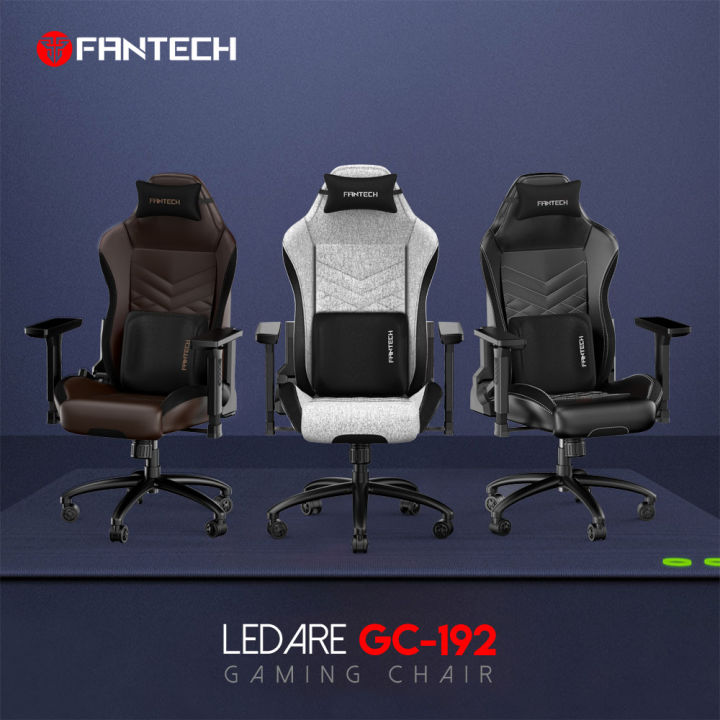 Fantech Ledare GC-192 Gaming Chairs Multi-Functional Tilt Mechanism with  Head Pillow Memory Foam Lumbar Pillow Chair Lazada PH