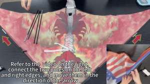 Kite for Kids 4-8 & 8-12 Delta Kites for Kids & Adults Easy to Fly Huge Dragon Kites for Beginner Large Kites for Beach Trip Park Family Outdoor Games and Activities