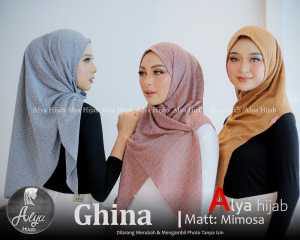 Jilbab Segi Tiga Instan Non Pad Gina By Aura Busana