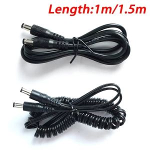 JAYQQ Hai Đầu Dây lò xo thay thế cho máy mài móng tay. 1/15M Cổng DC Cáp kết nối tay cầm Di động Có thể sạc lại Dây máy làm móng dành cho máy đánh bóng móng tay