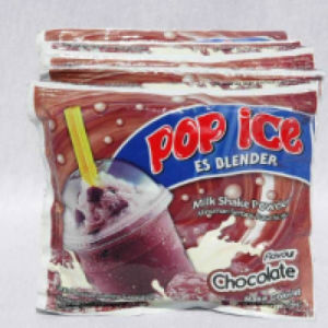 Minuman Instan Serbuk Pop Ice Es Blender Milk Shake Powder Renceng 10 sachet Varian Chocolate Avocado Durian Mango Sirsak Melon Permen Karet Grape Yogurt Strawberry Strawberry Cream Cheese Guava Blueberry Lychee Taro