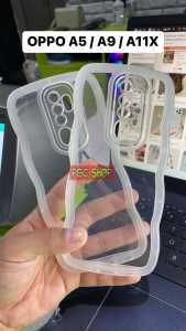Softcase Gelombang Bening ( OPPO A5 / A9 / A11X ) Clear Case Casing Handphone - PGC SHOP
