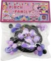 Large Cat Squishy Toys Kawaii Squishies Cat Paw Ultra Soft Squeeze Toys with OPP Packaging Sensory Toys Stress Ball for Girls Teens (Glitter Black & Purple). 