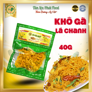 KHÔ GÀ LÁ CHANH TÂN LỘC PHÁT - BỊCH 40G