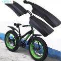 JPTD Cycling Front Rear for Fatbike Bicycle Fenders Folding Bicycle MTB Bike 20 inch 26inch Snow Bike Fender Bicycle Mud Guard Fat Bike Fender. 