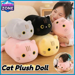Cat Plush Pillow Stuffed Toy Soft Cushion Cartoon Animal Doll Cute Kids Gift Home Decor