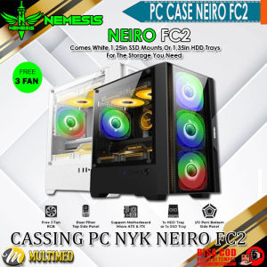 PC CASE / CASSING PC GAMING M-ATX ITX NYK Nemesis FRAX FC2