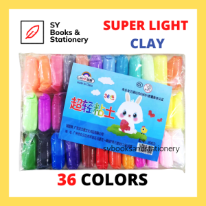 Non-Toxic Super Light Clay Butter Slime 36 Colors / Children Light Air Dry Clay / Modeling Clay