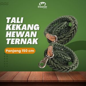 Tali Tuntun Harnes Kekang Sapi Kambing Anjing Ukuran 150 CM