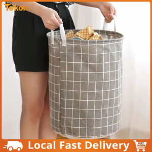 Home With Cloth Art Dirty Clothes Basket Clothes Dirty Clothes Basket Put Dirty Clothes Storage Cotton And Linen Fabric Storage Basket Desktop Organizing Wardrobe Folding Storage