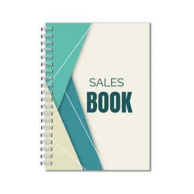 Sales Tracker Notebook - Sales Journal Notebook A5/A4 Random Design