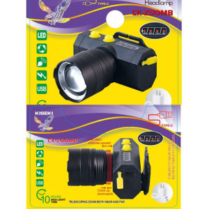 [ready stock] Senter Kepala Zoom Super Terang Kiseki CK-ZOOM8 / CK-ZOOM6 / CK-ZOOM5F / CK-ZOOM7F / CK-ZOOM9F Cahaya Putih Indikator Baterai USB Rechargeable Senter Kepala 100W /Jauh Anti Air Zoomable Senter Kepala LED / Cahaya Terang