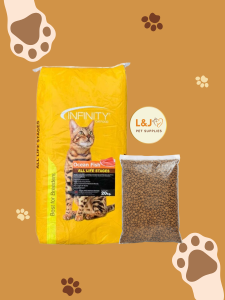 INFINITY CAT FOOD OCEAN FISH 1KG (REPACKED) | COMPLETE & BALANCED CAT FOOD | HIGH PROTEIN WITH OMEGA 3 & TAURIN