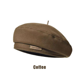 Solid Color Women Berets Korean Fashion Retro Octagonal Hat Elegant Lady Artist Painter Cap Newsboy Beanie Bonnet