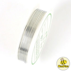 MaxPlus Copper wire for DIY Bracelet Necklace Gold Silver 0.2-1mm Colorfast Beading Wire for Jewelry