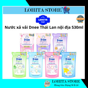 Nước Xả Vải Dnee Thái Lan 530ml – Dịu Nhẹ Cho Da Bé Quần Áo Mềm Mại Hương Thơm Lưu Lâu